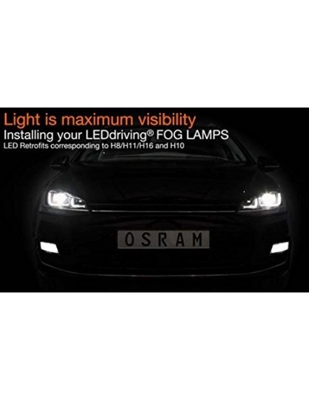 OSRAM H8/H11/H16 12V 13W PGJ19-X LEDriving® FOG LAMP